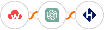 CloudWaitress + ChatGPT + Helpwise Integration