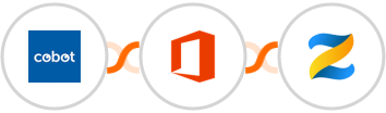 Cobot + Microsoft Office 365 + Zenler Integration