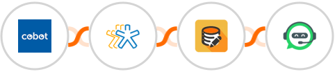 Cobot + Nimble + Data Modifier + WhatsRise Integration