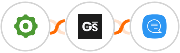 Cogsworth + GitScrum   + Wassenger Integration