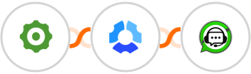 Cogsworth + Hubstaff + WhatsGrow Integration