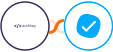 Authkey + MeisterTask Integration