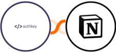 Authkey + Notion Integration