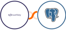 Authkey + PostgreSQL Integration