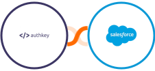 Authkey + Salesforce Integration