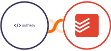 Authkey + Todoist Integration