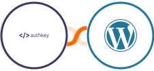 Authkey + WordPress Integration