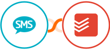Burst SMS + Todoist Integration