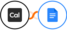Cal.com + Google Docs Integration
