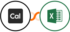 Cal.com + Microsoft Excel Integration