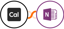 Cal.com + OneNote Integration