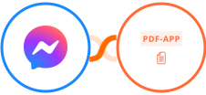 Facebook Messenger + PDF-App Integration