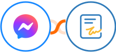Facebook Messenger + Zoho Sign Integration