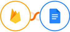 Firebase / Firestore + Google Docs Integration