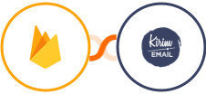 Firebase / Firestore + Kirim.Email Integration