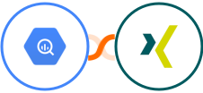 Google BigQuery + XING Events Integration