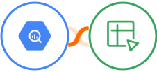 Google BigQuery + Zoho Sheet Integration