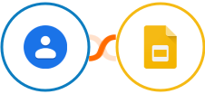 Google Contacts + Google Slides Integration