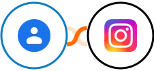 Google Contacts + Instagram for business Integration