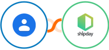 Google Contacts + Shipday Integration