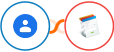 Google Contacts + Zoho Forms Integration