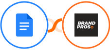 Google Docs + BrandPros Integration