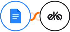 Google Docs + Eko Integration