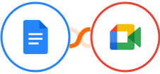 Google Docs + Google Meet Integration