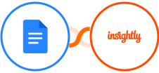 Google Docs + Insightly Integration