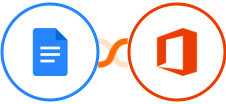 Google Docs + Microsoft Office 365 Integration