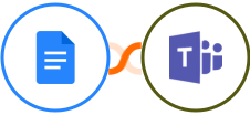 Google Docs + Microsoft Teams Integration