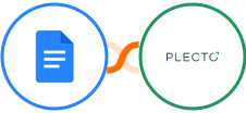 Google Docs + Plecto Integration