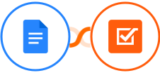Google Docs + Weekdone Integration