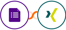 Google Forms + XING Events Integration