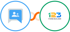 Google Groups + 123FormBuilder Integration