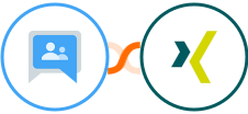 Google Groups + XING Events Integration