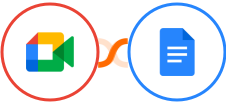 Google Meet + Google Docs Integration