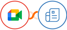 Google Meet + Zoho Invoice Integration