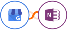 Google My Business + OneNote Integration