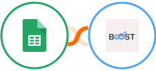 Google Sheets + Boost Integration