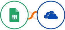 Google Sheets + OneDrive Integration