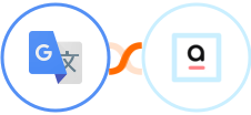 Google Translate + AIDA Form Integration