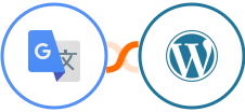 Google Translate + WordPress Integration