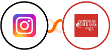 Instagram for business + SMS Alert Integration