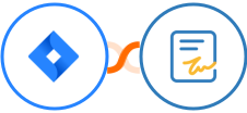 Jira Software Cloud + Zoho Sign Integration