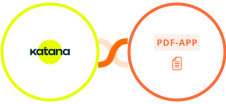 Katana Cloud Manufacturing + PDF-App Integration