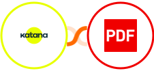 Katana Cloud Manufacturing + PDF Blocks Integration