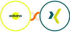 Katana Cloud Manufacturing + XING Events Integration