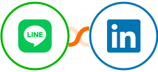 LINE + LinkedIn Integration