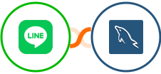 LINE + MySQL Integration
